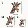 Flower Giraffe Wooden Puzzle, High-difficulty Magic Puzzle Intellectual Toy, Birthday Holiday Gift, Family Game Home Decor