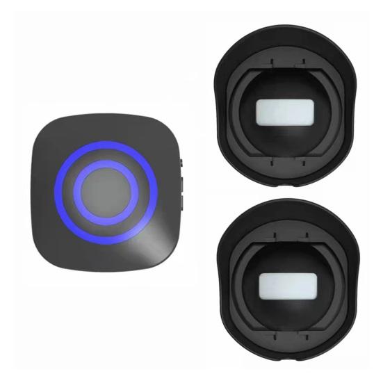 Driveway Alarm 328ft Range Wireless Weatherproof Motion Sensor And Detector 1 Receiver 2 Transmitters Security Alert Monitor with 38 Chimes