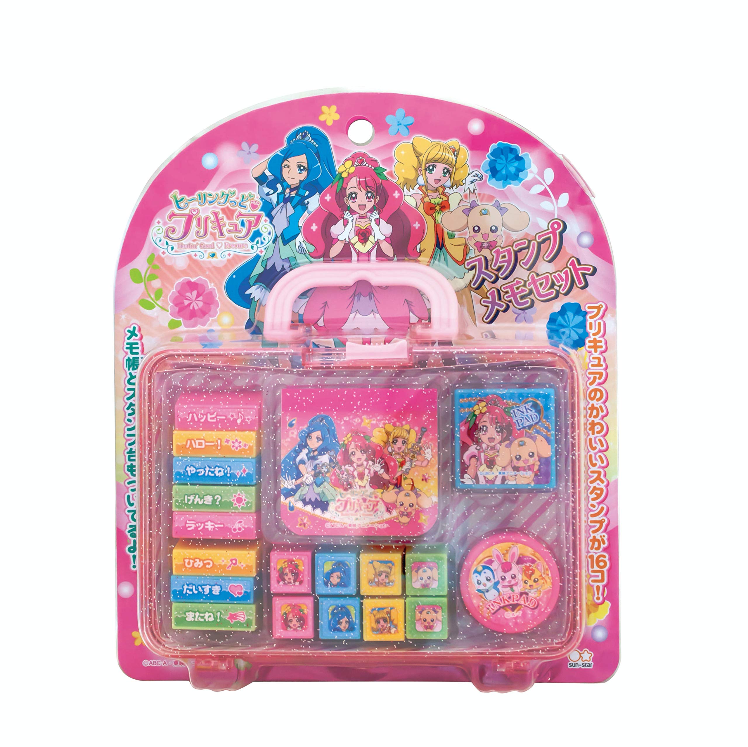 Marusho Healing Good Pretty Cure Stamp Memo Set