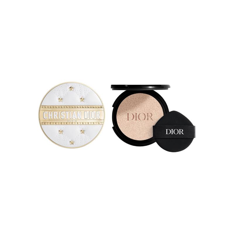 DIOR Lucky Star Limited Glossy/Matte Lock Cushion Natural Silky Cream Skin Boosting Color Glossy Cushion #00,5 N Neutral белый