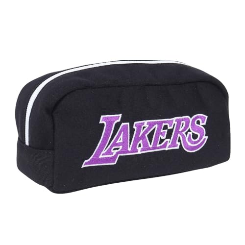 Sun Art NBA Square Pouch Black LAKERS NBA-016A-LA