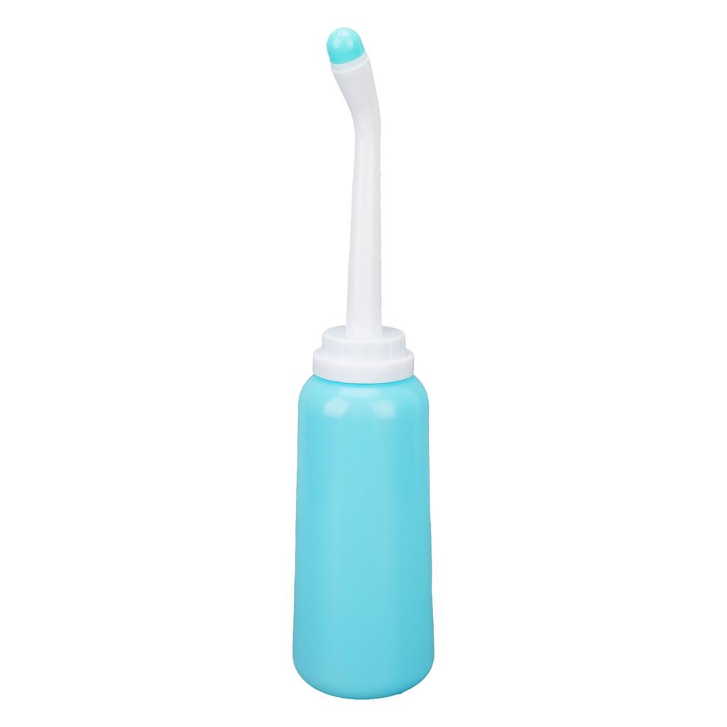 500ml Portable Bidet Safe Ergonomic High Rebound Leak Proof Bidet Bottle Sprayer with Dual Nozzles