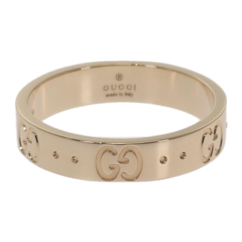 GUCCI  660070_J8500_8000 #12(JP Size) ring K18 yellow gold Women