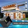 2Pcs LED Wall Light Waterproof Wall Light 6W 12W Outdoor Garden Light AC85-265V Indoor Wall Light Living Room Home Stair Surface Porch Light