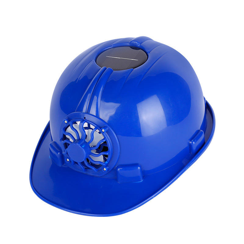 Safety Helmet Hard Hat Multi Purpose Solar Fan Helmet with Construction Site Sunscreen Breathable Helmet for Outdoor Protective