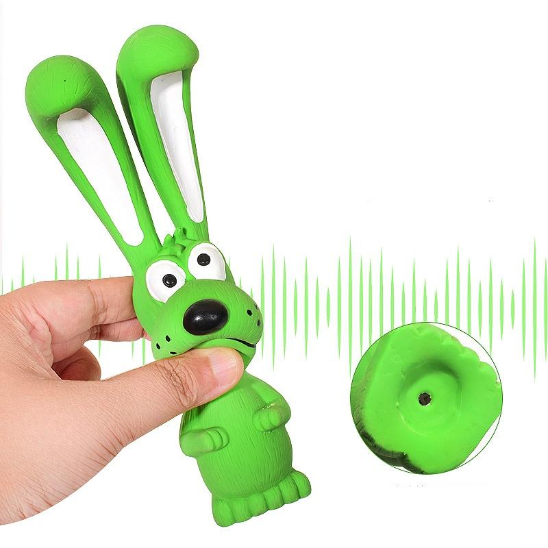 Pet Supplies Latex Pet Toys Collection Grinding Teeth Cleaning Bite Interactive Dog Toys Naughty rabbit dog latex chew to
