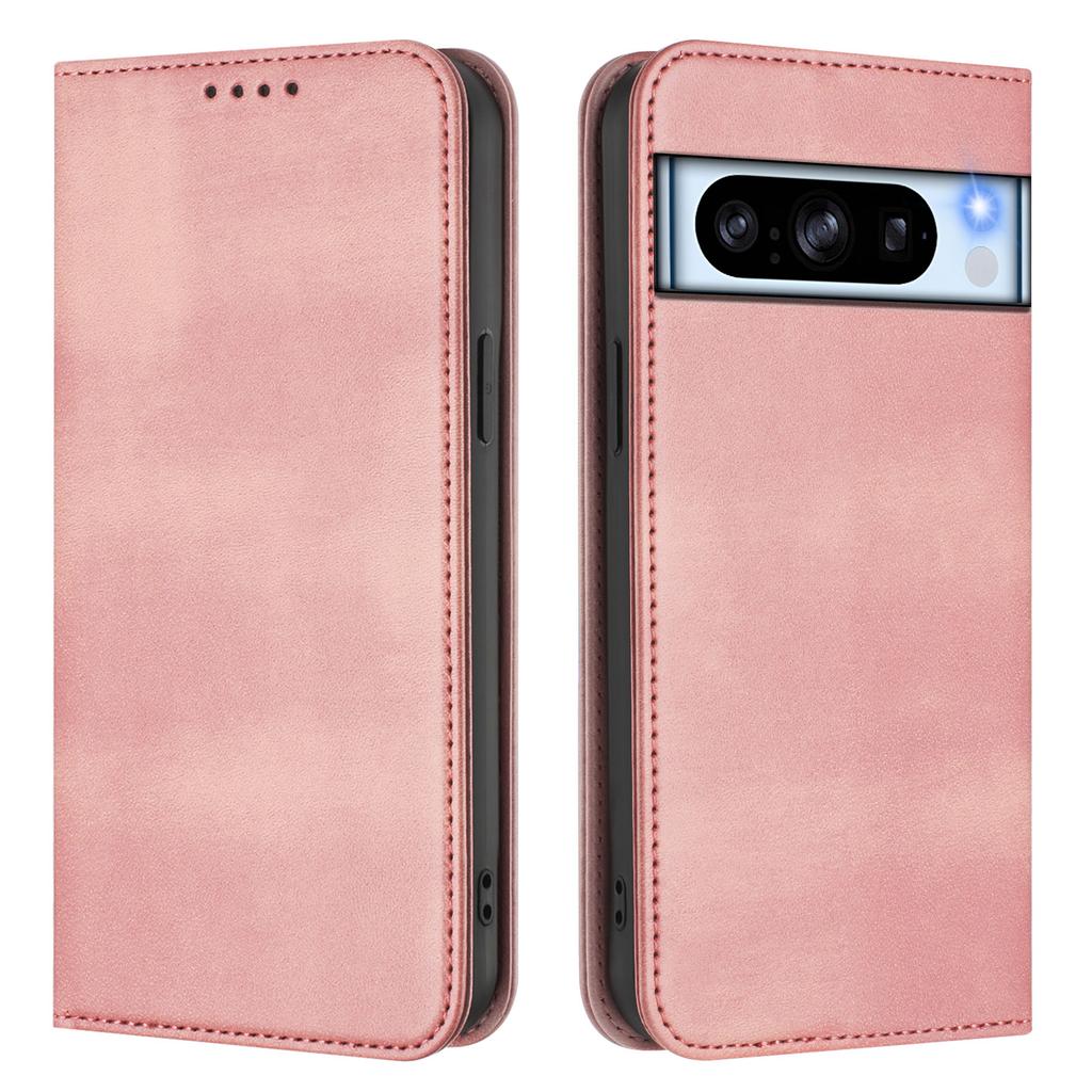For Google Pixel 8 Pro Wallet Cases Retro Texture RFID Blocking Leather Phone Cover