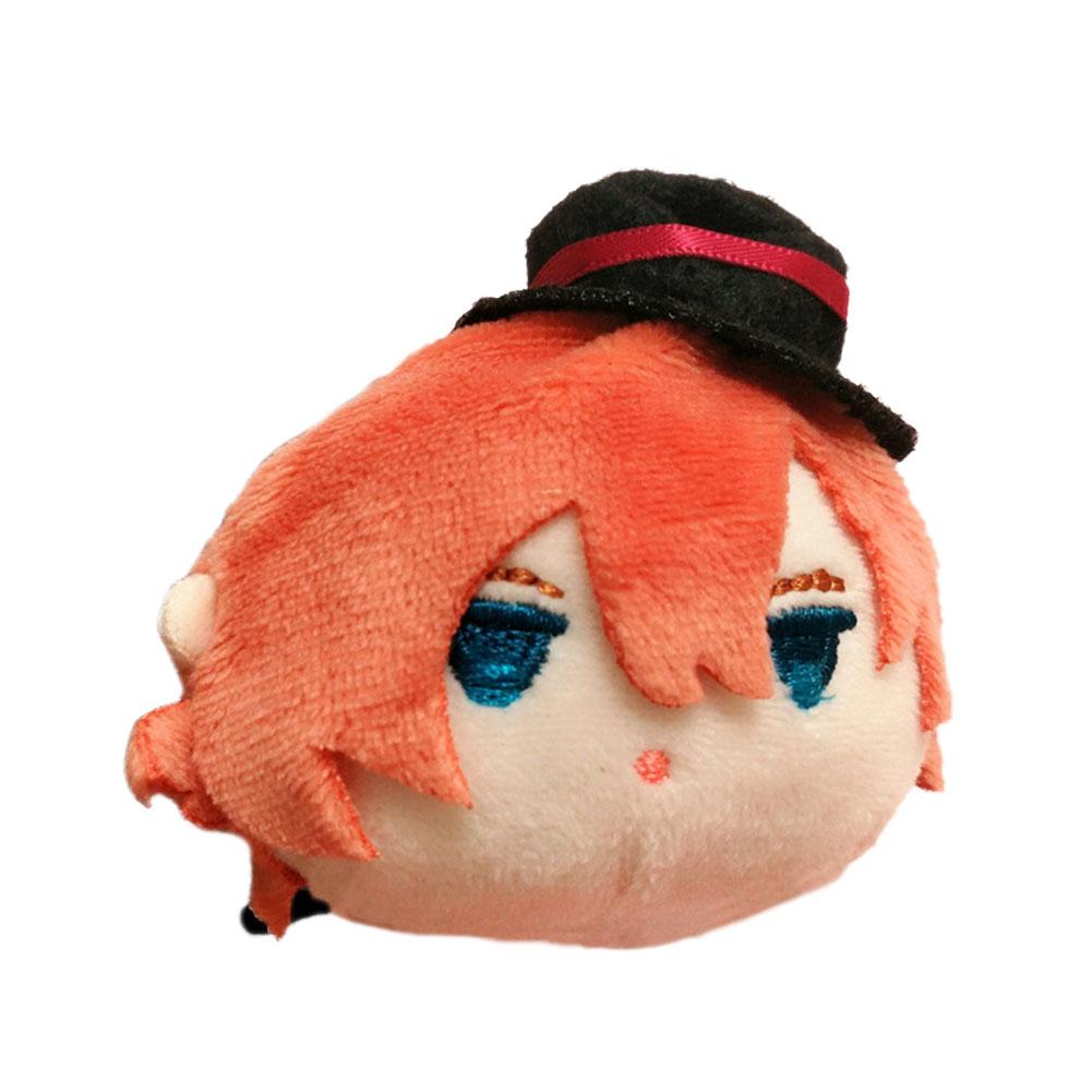 Anime BSD Plush Doll Dazai Osamu Nakahara Chuuya Toy Mini Cute Cosplay Toy Party Small Ornament Bed Decoration Pillow Gift Kids