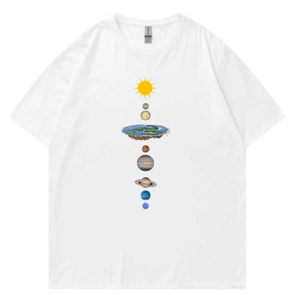 Космическая солнечная система с принтом планет — фото 3