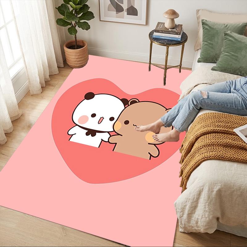 Bear Love Living Room Nonslip Area Rug Soft Carpet For Bedroom Game Playroom Sofa Office Home Decor Doormat Christmas Gift C9261805