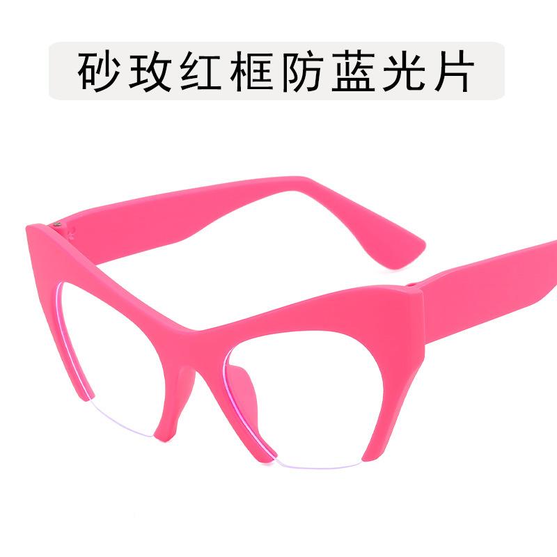European American Style Women Glasses Frame Cat Eye Shape Blue Light Blocking Woman Glasses High Quality Glasses Women