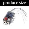 Speaker Level to Low Level Converter for Vehicle Sound Systems Small Body 12V Line Output Unit for Factory Radio Amplifier Connection Projects