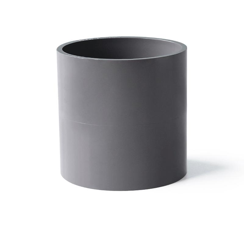 PVC tvarovky pro vodovodní potrubí: Spojky pro akvárium, Průtok vody nahoru/dolů, Průchozí, Velikosti 20-315