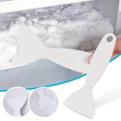 1 ks víceúčelové škrabky na led - Odolný plast, ideální pro odmrazování kuchyňské ledničky a mrazáku