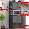 Beifu Modern Steel-Wood Kitchen Storage Cabinet