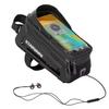 Waterproof Bike Handlebar Phone Bag Sensitive Touch Screen Cycling Front Frame Storage Pouch Universal Bike Phone Holder Case