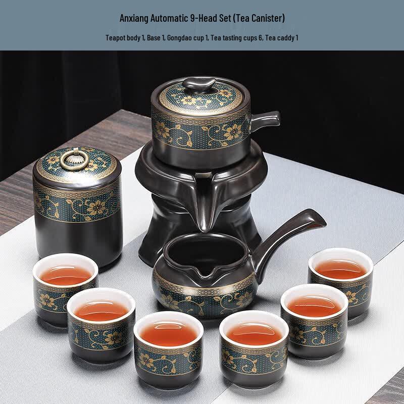 Qiwei Ceramic Semi-Automatic Kung Fu Tea Set