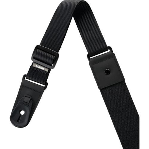 Basiner DURA STRAP VITALGRIP Hardcore Series Guitar Strap with Strap Locks, High-Density Elastic Webbing, and Mini Pick Pocket (VG White Maze)