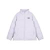Skechers Letter Print Stand Collar Short Sleeve Puffer Jacket Unisex Jacket Stone-Purple L423U101-00FW