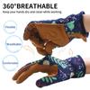 Gartenhandschuhe zum Jäten, Arbeiten, Graben, Pflanzen, Gartenhandschuhe mit Grip, dornenfest, durchstichfest, Arbeitshandschuh