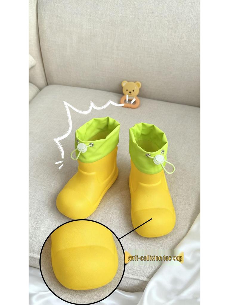 Dopamine EVA Kinder Wasserdichte Rutschfeste Leichte Gummistiefel für den Kindergarten