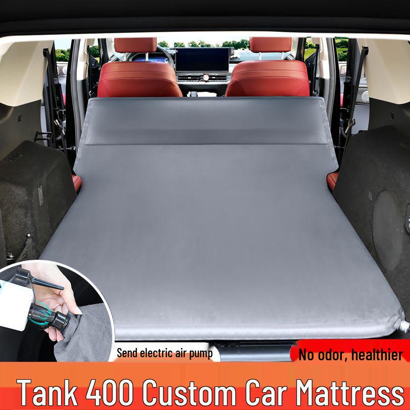 Tank 400 Inflatable Trunk Mattress: Rear Seat Sleeping Pad for Self-Driving Tours