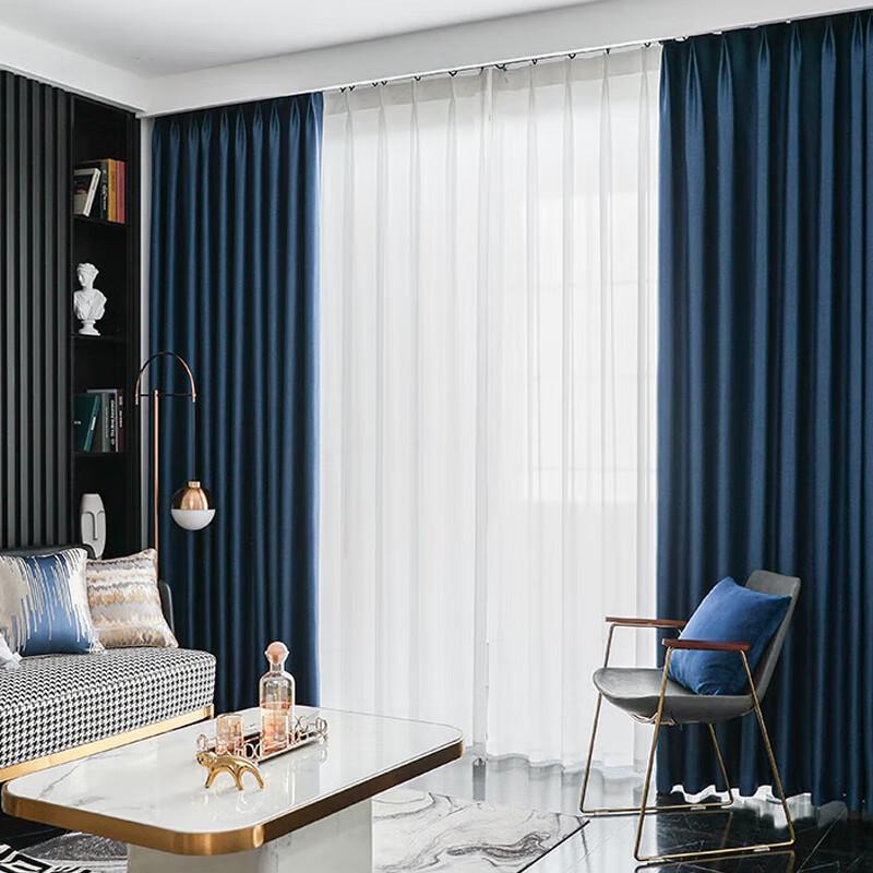 Chu Rong Custom Blackout Curtain with Roman Rod Track