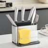 Rectangular Cutlery Storage Box Large Capacity Utensil Holder Chopsticks Storage Basket  Spoons