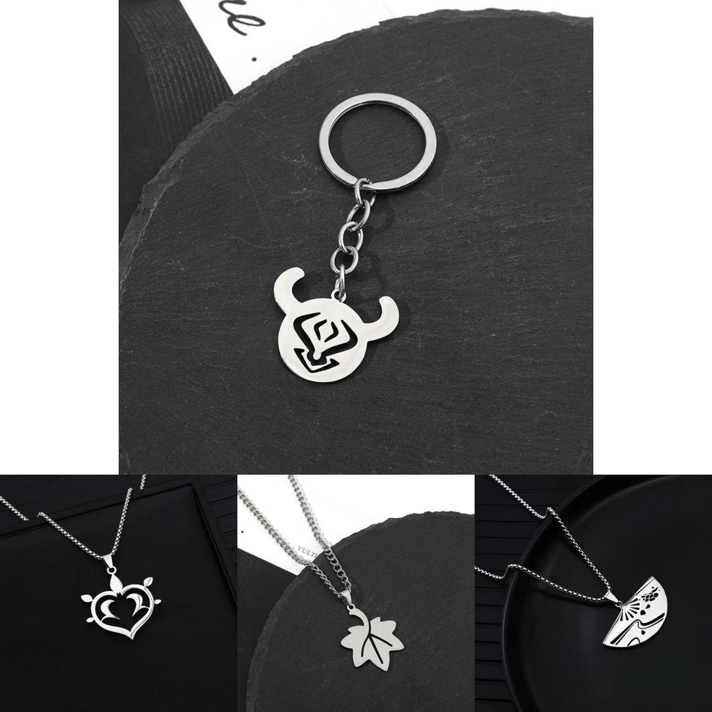 Genshin Impact Necklace Elegant Game Animation Kids Birthday Gift Cosplay Accessory