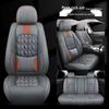 Nappa Leather Full Surround Seat Cushion Set for Five-Seat Cars, Universal Four-Season Car Seat Covers