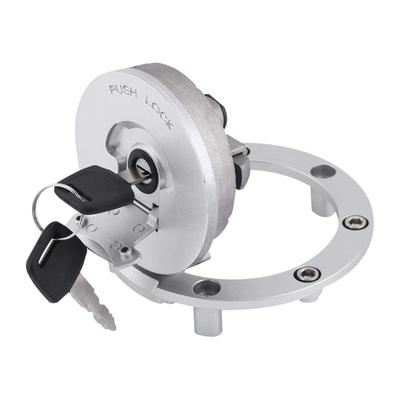Fuel Tank Fuel Cap, Fuel Tank Cap Lock with 2 Keys, 7 Hole Tank
