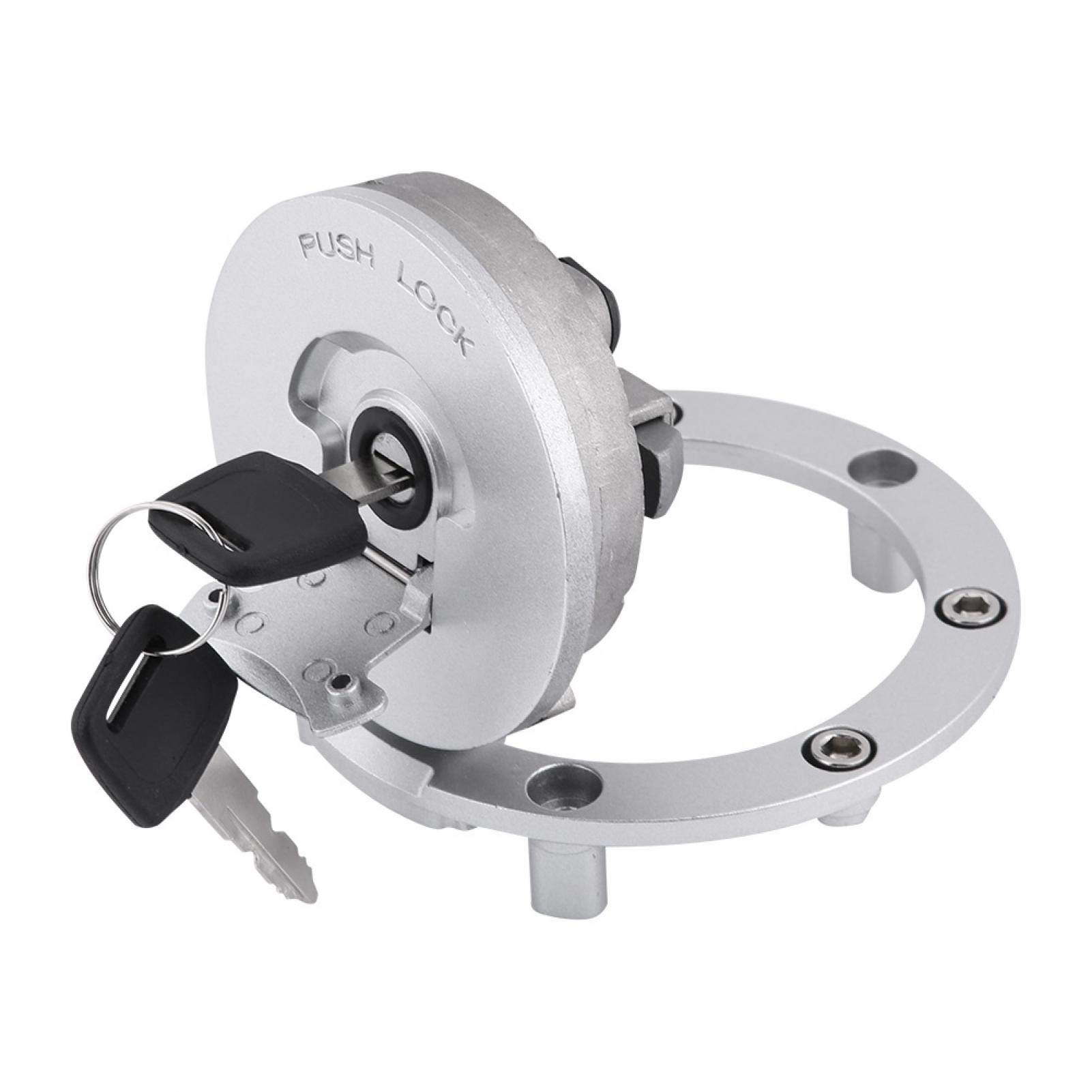 Fuel Tank Fuel Cap, Fuel Tank Cap Lock with 2 Keys, 7 Hole Tank normal