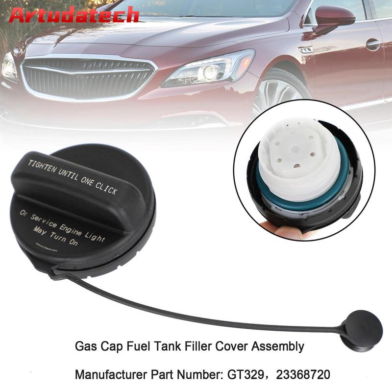 Artudatech Fuel Tank Cap Cover Assembly GT329 23368720 For Envision Malibu Acadia Equinox