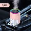 280ml USB Powered Humidifier with Color Changing Night Light,Star Projection,Adjustable Angle for Car,Home,Office,Bedroom,ABS Material,Quiet Operation