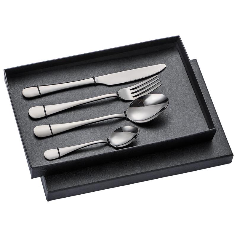 ZISIZ 304 Stainless Steel 4-Piece Cutlery Set