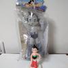 [USED] Astro Boy Monochrome Figure with Stand and Terumo Atom