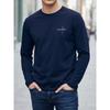 2026 Nouveau T-shirt Homme Manches Longues Impression d'Oiseaux 3D Coupe Ample Décontractée Col Rond Confortable Sportif Décontracté et Élégant Haut