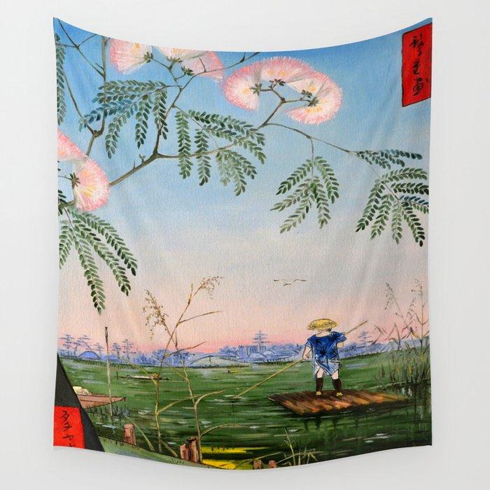 Studio Ghibli Winds Up Anime Landscape Wall Tapestry Cover Beach Towel Blanket Picnic Yoga Mat Home Decor Hanging