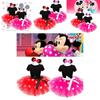 Adorable Girls' Dance Costume With Mesh And Butterfly Bow Ideal For Halloween Cosplay