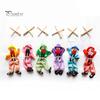 Boys Hand Puppetry Marionette Clown Puppet Toy Pull Rope Wooden Doll Interactive Girls Kids Pirate Birthday Christmas Gifts