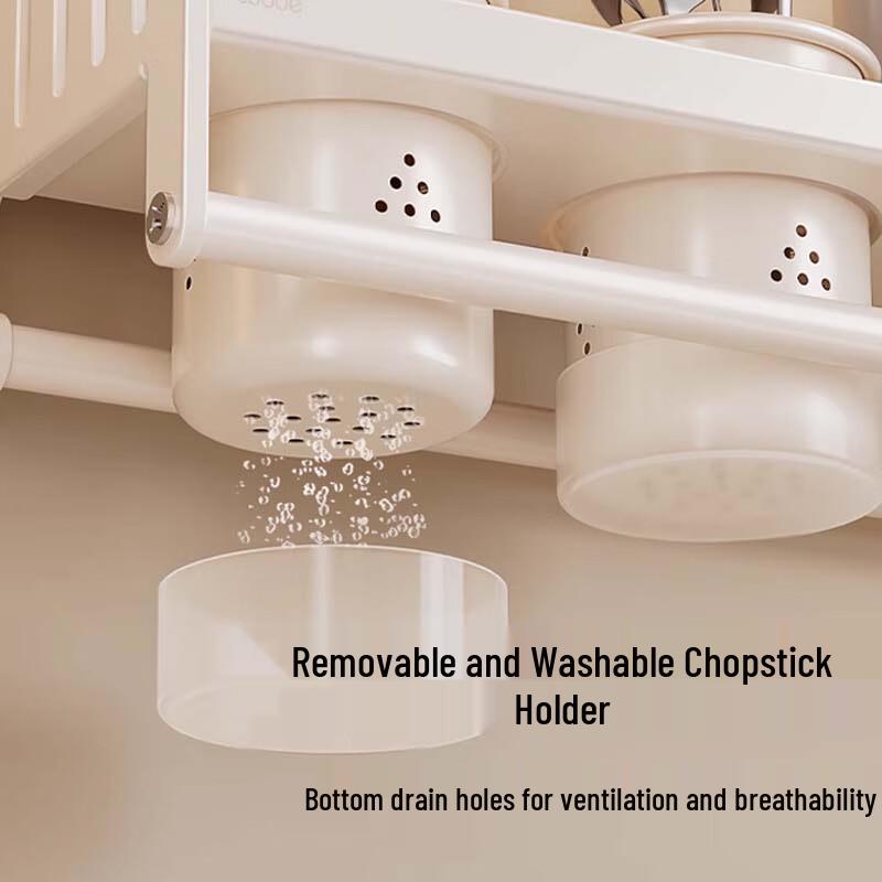 Stainless Steel Wall-Mounted Kitchen Shelf