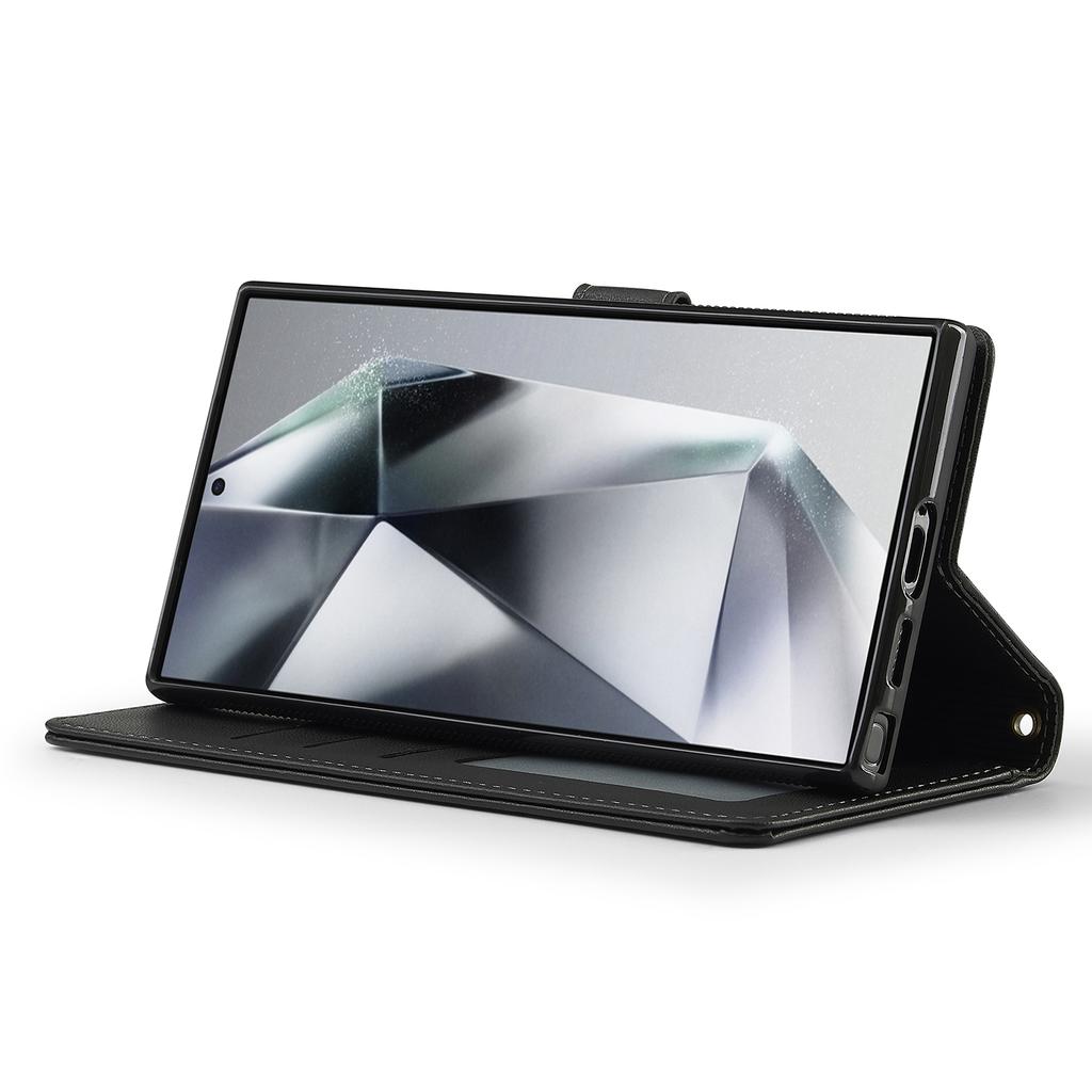 LC.IMEEKE L2 Serie für Samsung Galaxy S23 Ultra Hülle PU Leder Brieftasche Abnehmbare Magnetische Handyhülle