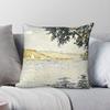 View Of The Seine At Herblay Paul Signac Pillowcase Polyester Linen Velvet Pattern Zip Decor Pillow Case Car Cushion Cover