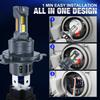2 Adet 32000LM H4 LED Far Ampulü Mini Turbo H7 H11 LED H8 9005 HB3 9006 HB4 70W Araba Sis Lambası Yüksek/Düşük Işın Far Otomatik Tak-Çalıştır Lamba 6500K Beyaz