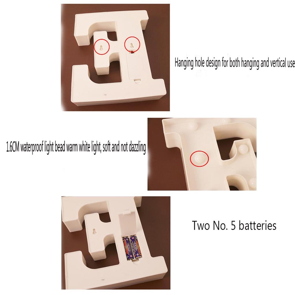 Number 0-9 LED Lights Luminous  Lamp Wedding Decorative Night Light Birthday Party Bedroom Home Decoration