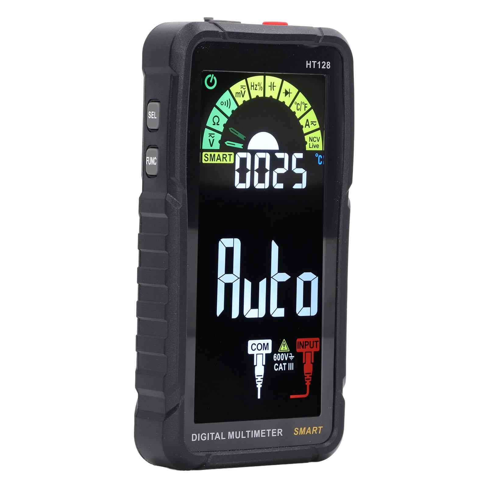 

Цифровий Мультиметр Автоматичний РК-кольоровий Дисплей Захист від Перевантаження Багатофункціональний Портативний Вольтамперметр Напруга