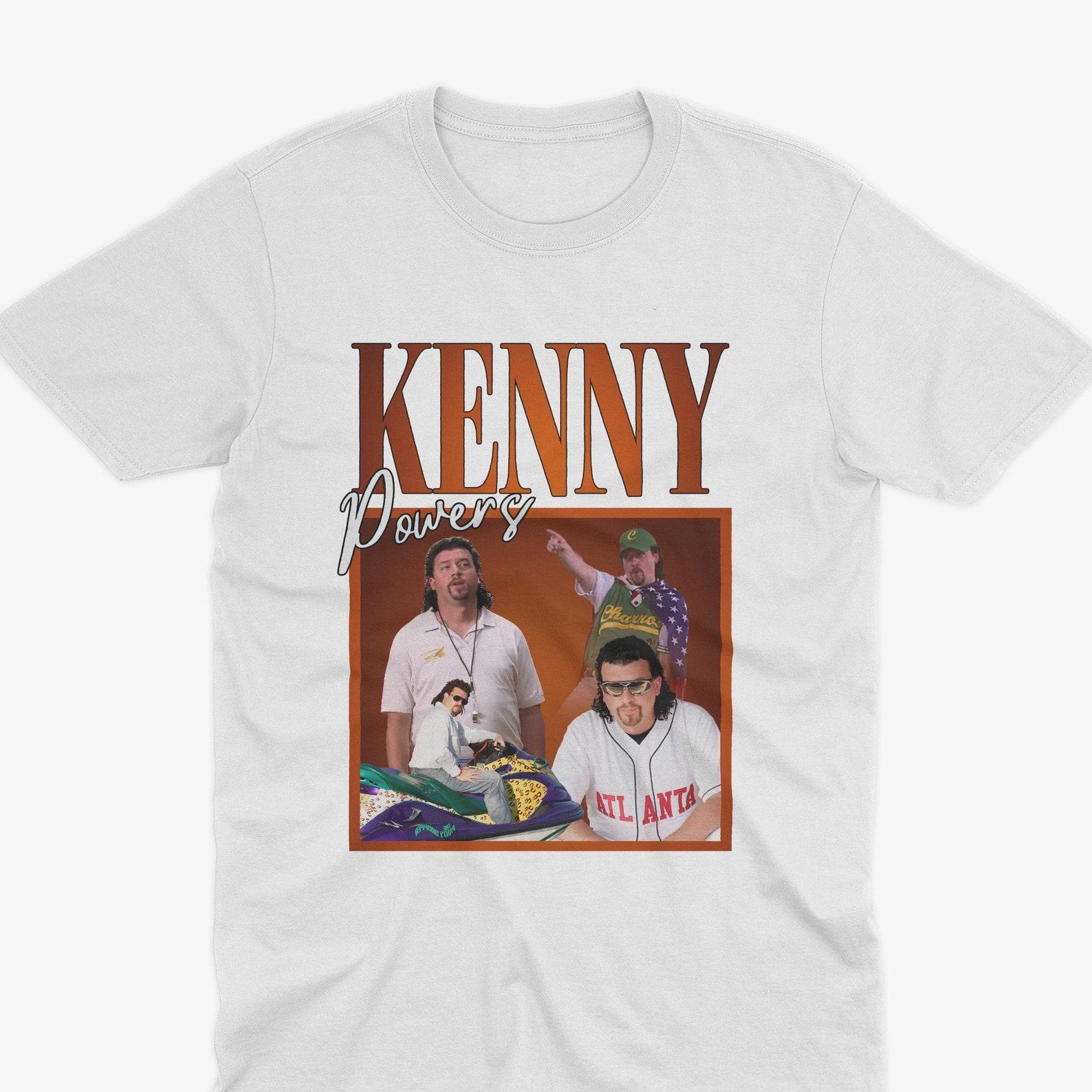 Retro Kenny Powers T-Shirt, Kenny Powers Pitching Caricature Funny Retro Baseball Tee, Kenny Powers Funny T-Shirt, Kenny Powers Gift XL