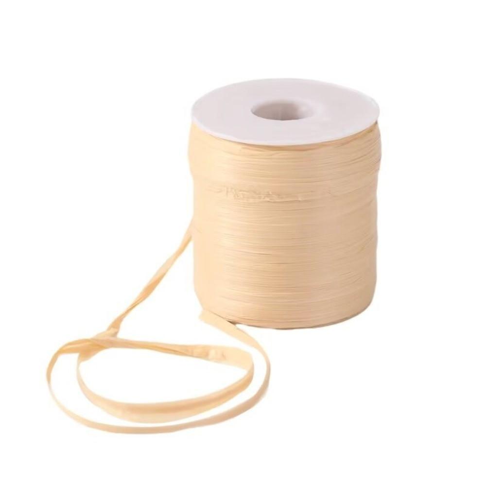 Premium Quality 120M Per Roll Raffia Thread Weaving Eco-Friendly Hook Hat Ribbon Durable Crochet Yarn DIY