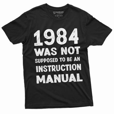 George Orwell 1984 Shirt Literarisches T-Shirt Orwell Regierung T-Shirt Buchliebhaber Shirt