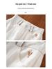 Women's Cotton-Linen Wide-Leg Pants - 2026 Spring/Summer Relaxed Fit, Casual Yamamoto Style, Loose Straight-Leg.